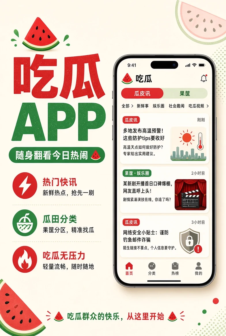 吃瓜APP移动体验